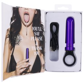 Merci (Option: Power Play With Silicone Grip Ring   Violet)