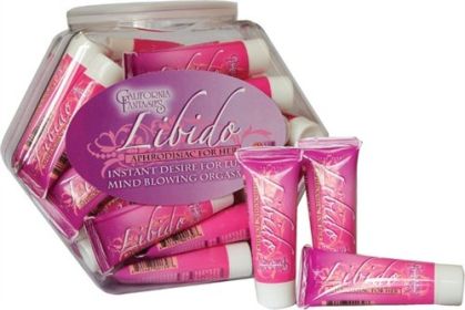 Libido (Option: Aphrodisiac for Her  36 Piece Fishbowl  0.5 Oz. Tubes)