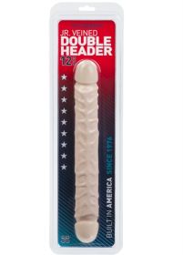 Jr. Veined Double Header 12 Inches (Option: White)