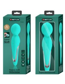 Walter Super Soft Silicone Wand (Option: Seafoam)