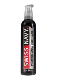 Swiss Navy Premium Silicone Anal Lubricant (Option: 2 Oz.)