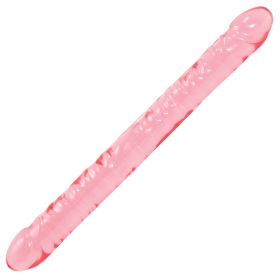 Crystal Jellies 18 Inch Double Dong (Option: Pink)