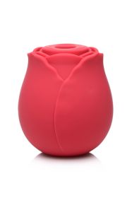 Inmi (Option: Bloomgasm Wild Rose Silicone Suction Stimulator  Red)