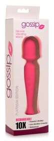 Silicone Wand Massager (Option: Magenta)