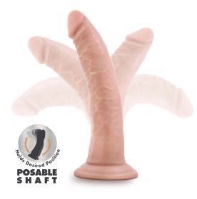 Dr. Skin Plus (Option: 7 Inch Posable Dildo  Vanilla)