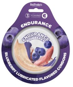 Endurance Condoms (Option: Blueberry  3 Pack)