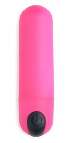 Bang Vibrating Bullet With Remote Control (Option: Pink)