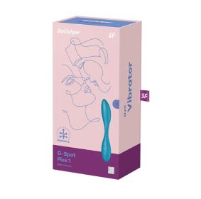 Satisfyer G (Option: Spot Flex 1  Multi Vibrator  Petrol)