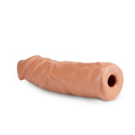 Lock on (Option: 8 Inch Realistic Lock on Dildo  Mocha)