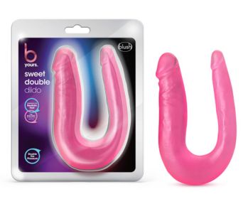 B Yours (Option: Sweet Double Dildo  Pink)