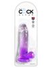 King Cock Clear 7 Inch With Balls