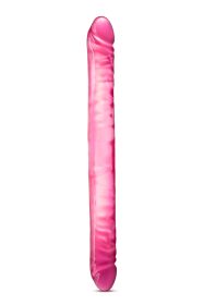 B Yours 18 Inch Double Dildo (Option: Pink)