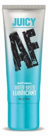 Juicy Af (Option: Natural Water Based Lubricant  4oz)