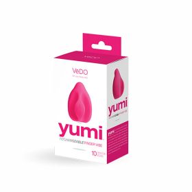 Yumi Rechargeable Finger Vibe (Option: Foxy Pink)