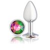 Cloud 9 Novelties Gems Silver Chromed Anal Plug