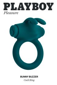 Playboy Pleasure (Option: Bunny Buzzer  Cock Ring  Deep Teal)