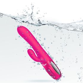 Hypnotic (Option: Hot Pink  Thrusting Rabbit With Swinging Clitoral Stimulator)