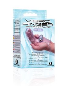 Vibro Finger Wearable Stimulator (Option: Purple)