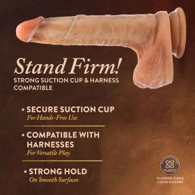 Renaissance (Option: Davinci  8 Inch Sliding Foreskin Dildo With Squeezable Balls  Tan)