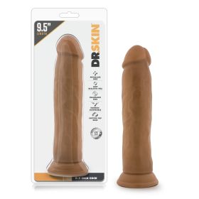 Dr. Skin (Option: 9.5 Inch Cock  Mocha)