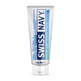 Swiss Navy Slip N Slide (Option: Premium Jelly Lubricant   2 Fl. Oz.)