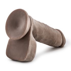 Au Naturel 8 Inch Sensa Feel Dildo (Option: Chocolate)